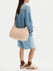 Reebok Torebka CEOWB-RBK-KL-004-09 Beżowy. Brązowe torebki do ręki damskie Reebok, bez wzorów, z materiału, bez dodatków. Za 89.99 zł.