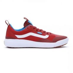 Buty do chodzenia męskie Vans VN0A4U1KZHG1. Czerwone trampki męskie Vans, bez wzorów, z materiału, bez zapięcia. Za 644.00 zł.