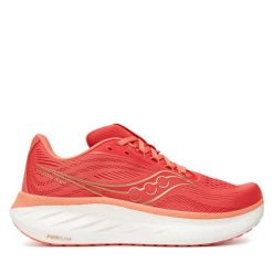 Buty do biegania Saucony. Pomarańczowe obuwie sportowe damskie Saucony, bez wzorów, do biegania. Za 699.99 zł.