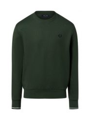 Fred Perry bluza nierozpinana Mężczyźni Bawełna zielony, M. Zielone bluzy męskie Fred Perry, m, bez wzorów, z bawełny, bez kaptura. Za 429.95 zł.