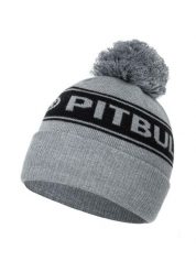 Czapka męska Pitbull zimowa Vermel Pitbull R. Czarne czapki i kapelusze męskie PITBULL, na zimę, bez wzorów, z dzianiny. Za 62.99 zł.