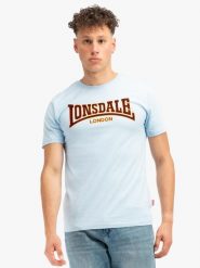 Koszulka Lonsdale Classic. Niebieskie koszulki sportowe męskie Lonsdale, xl, bez wzorów, z bawełny, bez kołnierzyka, bez ramiączek, na fitness i siłownię. Za 166.00 zł.