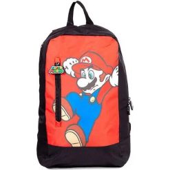 Plecak dla dzieci Nintendo Super Mario Bros Mario. Czarne torby i plecaki dziecięce 100%, z materiału. Za 134.00 zł.
