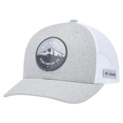 Czapka z daszkiem męska Mesh Snap Back Hat. Szare czapki i kapelusze męskie Columbia, bez wzorów, z bawełny, sportowe. Za 119.99 zł.