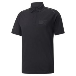 Koszulka polo męska Puma FERRARI STYLE czarna 53577501 r M. Czarne koszulki polo męskie Puma, m, bez wzorów, bez kołnierzyka, bez ramiączek. Za 216.47 zł.