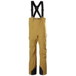Damskie spodnie narciarskie na szelkach Helly Hansen Verglas BC. Brązowe spodnie snowboardowe damskie Helly Hansen, na zimę, bez wzorów, sportowe, narciarskie. W wyprzedaży za 1,058.95 zł.