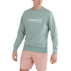 Bluza męska Fundango Warren. Zielone bluzy męskie Fundango, m, bez wzorów, bez kaptura. W wyprzedaży za 241.33 zł.