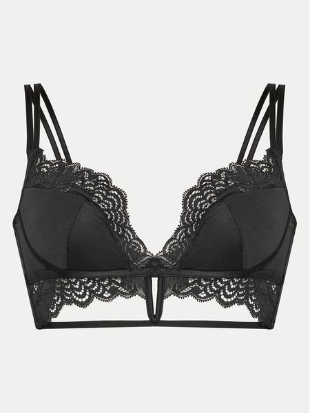 Hunkemöller Biustonosz braletka Lainey 205441 Czarny. Czarne biustonosze Hunkemöller, bez wzorów, z syntetyku. Za 89.99 zł.
