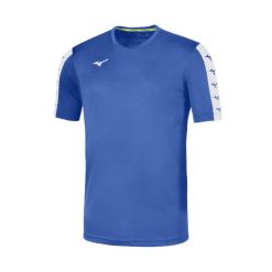 T-shirt Mizuno Team Nara Unisex. Niebieskie t-shirty męskie Mizuno, l, bez wzorów, z jersey, klasyczne, bez kołnierzyka. Za 138.00 zł.