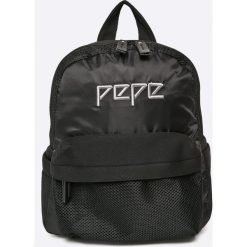 Pepe Jeans - Plecak. Czarne plecaki damskie Pepe Jeans, z jeansu. W wyprzedaży za 199.90 zł.