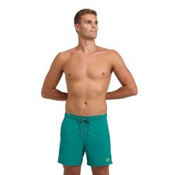 Szorty męskie spodenki kąpielowe sportowe na basen plażę Arena Pro File. Zielone kąpielówki męskie Arena, m, bez wzorów, do pływania. Za 121.98 zł.