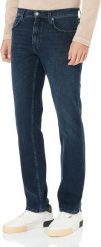 Męskie Spodnie jeansowe Mustang Style Washington Denim Blue 1012711 5000 882. Niebieskie spodnie materiałowe męskie Mustang, l, bez wzorów, z denimu. Za 219.99 zł.