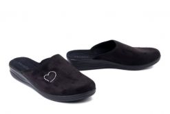 BEFADO 551D 015 czarny, kapcie damskie. Czarne kapcie damskie Befado, bez wzorów. Za 59.99 zł.