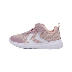 Trenerzy dla dziewczynek Hummel Actus Recycled. Czerwone buty sportowe dziewczęce Hummel, bez wzorów, bez zapięcia, na jogę i pilates. Za 167.50 zł.