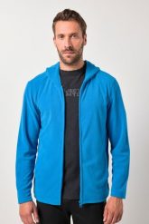 Męska Kurtka polarowa outdoor bardzo lekki polar Level 1 kaptur. Niebieskie kurtki męskie JAY-PI, m, bez wzorów, z materiału, z kapturem. Za 239.99 zł.