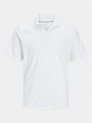 Jack & Jones Polo Summer 12246712 Biały Regular Fit. Białe koszulki polo męskie Jack & Jones, m, bez wzorów, z bawełny, bez ramiączek. Za 69.99 zł.