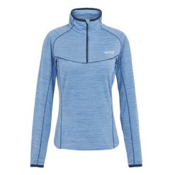Polarowy Top Damski Suwak Do Połowy Yonder II. Fioletowe bluzy sportowe damskie Regatta, xl, bez wzorów, z polaru, bez kaptura, trekkingowe. Za 68.99 zł.