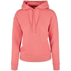 Damska bluza z kapturem Urban Classics. Czerwone bluzy damskie Urban Classics, l, bez wzorów, z bawełny, z kapturem. Za 167.00 zł.