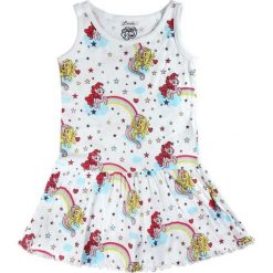 Disney Sukienka Dziewczęca Little Ponny 128 Biały. Sukienki dla dziewczynek marki Disney. Za 35.00 zł.