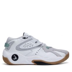 Buty do koszykówki SHAQ. Białe buty sportowe męskie Shaq, bez zapięcia, do koszykówki. Za 269.99 zł.