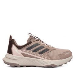 Trekkingi adidas. Brązowe obuwie sportowe damskie Adidas, trekkingowe, climaproof (adidas). Za 399.99 zł.