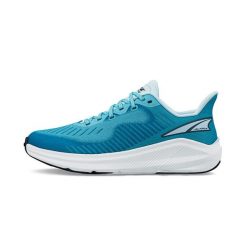 Damskie buty do biegania Altra Experience Flow. Niebieskie obuwie sportowe damskie Altra, bez wzorów, z materiału, do biegania. Za 727.75 zł.