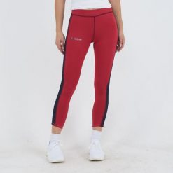 Damskie Legginsy Biegowe Stretch Kluczowe Cechy Model. Fioletowe legginsy damskie ELPLAYER, s, bez wzorów, z bawełny. Za 64.00 zł.