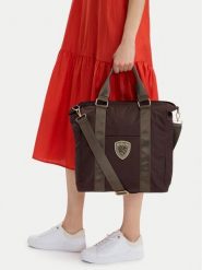 Blauer Torebka S6SILVA01/TWE Brązowy. Brązowe torebki do ręki damskie Blauer, bez wzorów, z materiału, bez dodatków. Za 379.99 zł.