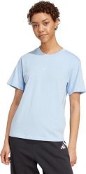 Adidas Koszulka damska adidas Essentials Small Logo jasnoniebieska JY4962 M. Niebieskie t-shirty damskie Adidas, m, bez wzorów, bez kołnierzyka. Za 117.71 zł.
