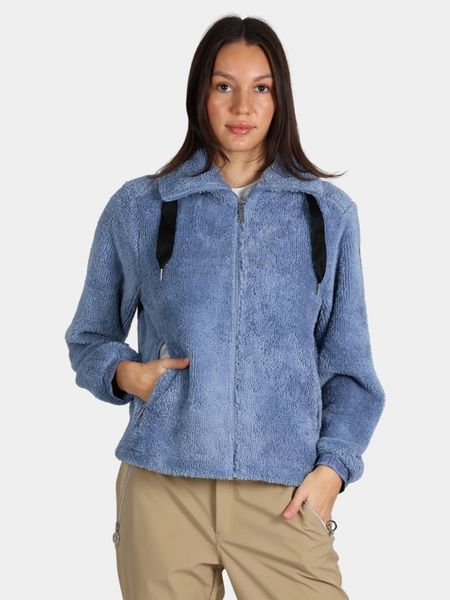 Sweter Damski Luhta Iissalo. Niebieskie swetry damskie Luhta, na jesień, l, bez wzorów, z materiału, sportowe, bez kołnierzyka, bez ramiączek, długie, bez kaptura. Za 449.00 zł.