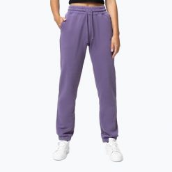 Spodnie damskie Pitbull Lovia. Czerwone spodnie sportowe damskie PITBULL, m, bez wzorów, z bawełny, na fitness i siłownię. Za 189.99 zł.