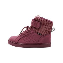 Sneakersy dziewczęce Hummel Splash Tex. Czerwone buty sportowe dziewczęce Hummel, bez wzorów, bez zapięcia. Za 417.80 zł.