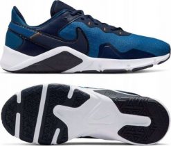 Nike BUTY NIKE CQ9356-402 LEGEND ESSENTIAL 2. Buty sportowe męskie Nike, bez zapięcia. Za 259.00 zł.