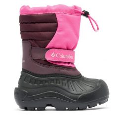 Śniegowce Columbia. Czerwone buty zimowe chłopięce Columbia, bez wzorów, bez zapięcia. Za 279.99 zł.