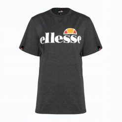 T-SHIRT DAMSKI KOSZULKA ELLESSE M. Szare koszulki sportowe damskie Ellesse, m, bez wzorów, z bawełny, bez kołnierzyka, bez ramiączek, na fitness i siłownię. Za 116.99 zł.