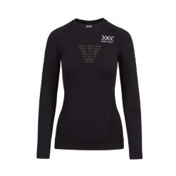 Longsleeve termoaktywna biegowa damska X-Bionic Invent 4.0 Run Speed. Czarne obuwie sportowe damskie XBIONIC, bez wzorów, rowerowe. Za 439.99 zł.