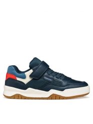 Geox Sneakersy J Perth Boy J367RE 054FU C4002 D Granatowy. Niebieskie trampki i tenisówki chłopięce Geox, bez wzorów, ze skóry, bez zapięcia. Za 249.99 zł.