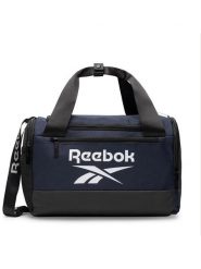 Reebok Torba sportowa RBK-035-CCC-05 Granatowy. Niebieskie torby sportowe męskie Reebok, bez wzorów, z poliesteru. Za 119.99 zł.