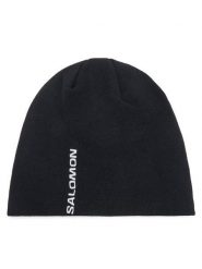 Salomon Czapka Graphic LC2708700 Czarny. Czarne czapki i kapelusze damskie Salomon, na zimę, bez wzorów, z materiału, sportowe. Za 169.99 zł.