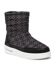 U.S. Polo Assn. Śniegowce VEGY006 Czarny. Czarne kozaki damskie U.S. Polo Assn., z materiału. Za 659.99 zł.