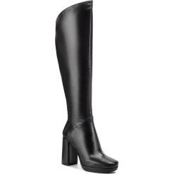 Kozaki BRUNO PREMI - Nappa U6404G Nero. Czarne kozaki damskie Bruno Premi, ze skóry. Za 759.00 zł.