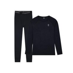 Koszulka z wełny merynosów termoutwardzalna – męska – koszula + legginsy. Czarne koszule męskie POEDERBAAS, m, bez wzorów, z wełny, trekkingowe. W wyprzedaży za 438.12 zł.