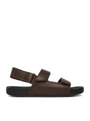 Quiksilver Sandały CWBEO-RAPID-35 MI08 Brązowy. Brązowe sandały męskie Quiksilver, ze skóry, bez zapięcia. Za 179.99 zł.