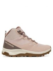 Salomon Trekkingi Outsnap Waterproof L47854100 Różowy. Czerwone trekkingi damskie Salomon, trekkingowe. Za 529.99 zł.