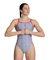 Strój Kąpielowy damski Arena Starfish Swimsuit Lace. Białe kostiumy jednoczęściowe damskie Arena, bez wzorów, z koronki, eleganckie, na fitness i siłownię. Za 169.00 zł.