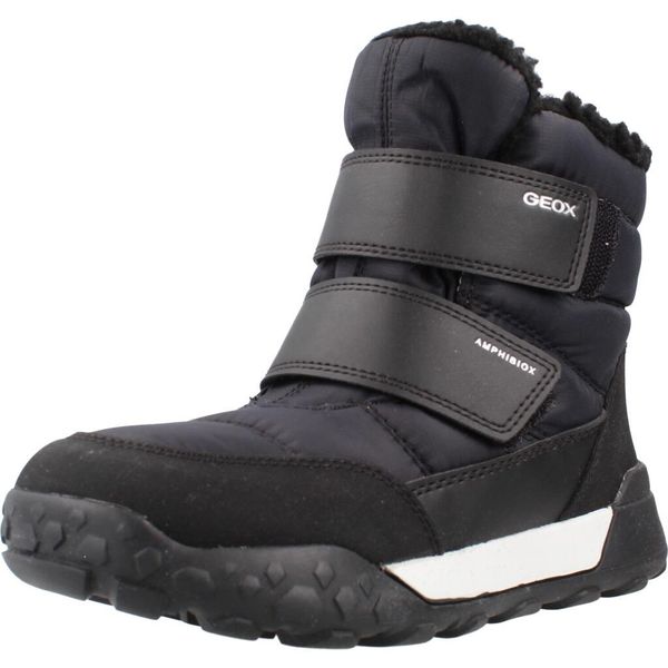 Buty GEOX J TREKKYUP BOY Czarny. Czarne trekkingi męskie Geox, trekkingowe. Za 189.99 zł.