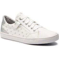 Trampki GEOX - J Gisli G. C J924NC 0SBNF C0007 D White/Silver. Trampki i tenisówki dziewczęce marki Geox. W wyprzedaży za 169.00 zł.