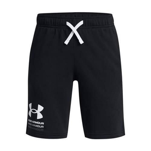 Spodnie sportowe dziewczęce Under Armour 1383135001. Czarne spodnie sportowe dla dziewczynek Under Armour, bez wzorów, z bawełny. Za 127.65 zł.