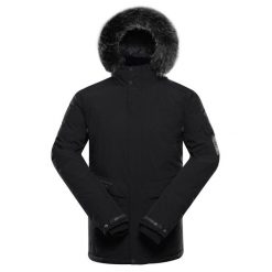 Pánská zimní bunda s membránou ptx WERD 2. Czarne kurtki męskie Alpine Pro, s, bez wzorów, sportowe, bez kaptura. W wyprzedaży za 742.00 zł.