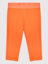 Guess Szorty rowerowe J2GB10 MC049 Pomarańczowy Slim Fit. Brązowe spodenki dla dziewczynek Guess, z aplikacjami, z syntetyku, sportowe. Za 179.99 zł.